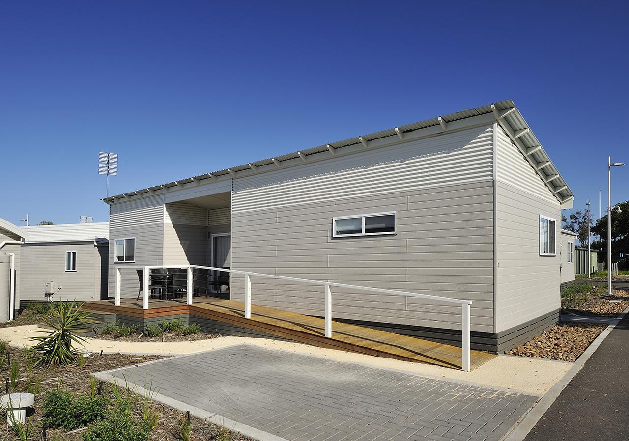 Nrma Stockton Beach Holiday Park Hotel Exterior photo