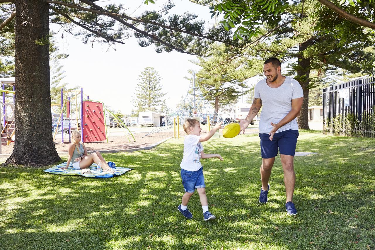 Nrma Stockton Beach Holiday Park Hotel Exterior photo